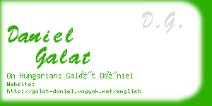 daniel galat business card